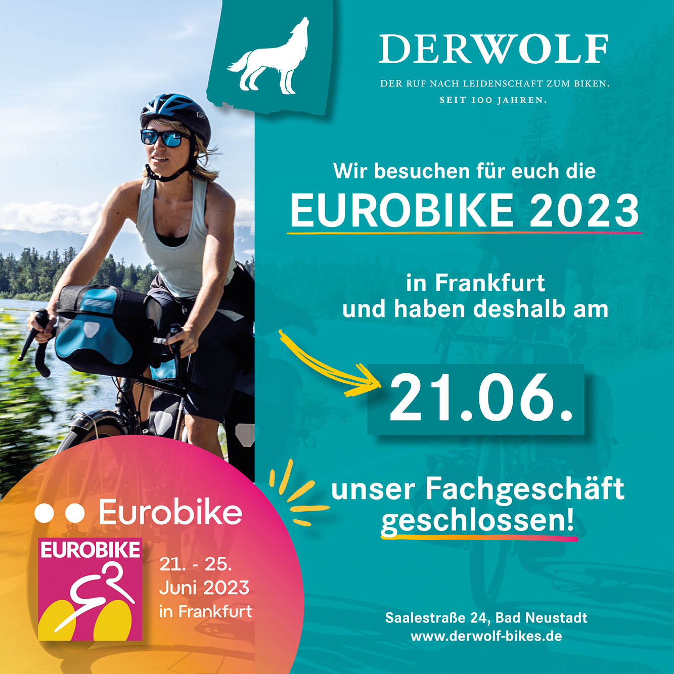 Herrin Abfahrt Kuppel bad neustadt fahrrad